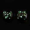 Luminous Handmade Gold Sand Lampwork Beads X-LAMP-T021-03K-4
