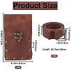 Woman's PU Leather Outdoors Cell phone Waist Bag AJEW-WH0504-39A-2