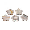 Natural Freshwater Shell Pendants SHEL-T017-38-1