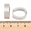 201 Stainless Steel Hoop Earrings EJEW-T056-03P-05-5