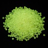 Luminous Transparent Glass Seed Round Beads GLAA-F124-D10-B-2