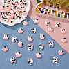 60pcs Resin cabochons cartoon cute cow patch DIY material accessories(2 styles) JX613A-5