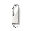 304 Stainless Steel Keychain Clasps STAS-U051-02B-P-1