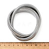 304 Stainless Steel Stretch Bracelets BJEW-A031-01C-P-3