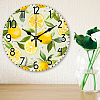 MDF Printed Wall Clock HJEW-WH0058-010-5