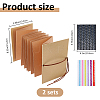 2Pcs Rectangle Paper Journal Photo Albums AJEW-FH0007-25A-2