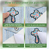 10Pcs Computerized Embroidery Cloth Self Adhesive Patches DIY-GF0011-73A-6