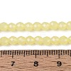Imitation Jade Glass Beads Strands LS-GLAA-T028-4mm-11H-4