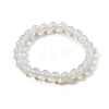 Synthetic Opalite Beaded Stretch Bracelets BJEW-Q692-47-8mm-4