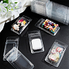 Transparent Plastic Clamshell Packaging Boxes CON-WH0088-50-5