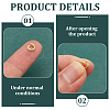10Pcs 925 Sterling Silver Locking Jump Rings STER-PH0002-90-4