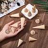12Pcs 3 Styles Wooden Ring Displays RDIS-SC0001-04-3