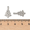 Christmas 201 Stainless Steel Pendants STAS-P428-01A-P-3