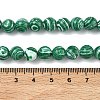 Synthetic Malachite Beads Strands G-I199-32-8mm-L-2
