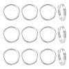 925 Sterling Silver Split Jump Rings STER-TA0001-48B-1