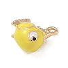 Alloy Enamel Charms ENAM-F156-06G-01-2