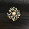 Baroque Style Flower Brooch for Women PW-WG27940-01-3