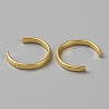 Brass Ear Cuff Findings KK-WH0056-57-2