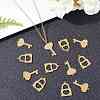 304 Stainless Steel Charms STAS-UN0012-03G-4