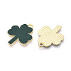 Saint Patrick's Day Alloy Enamel Pendants ENAM-T023-05B-2