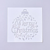 Plastic Reusable Drawing Painting Stencils Templates DIY-G027-C01-1