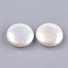 Acrylic Imitation Pearl Beads OACR-S024-10-2
