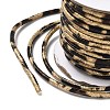 Leopard Printed Round Imitation Leather Cords LC-S020-01C-3