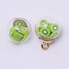 Transparent Glass Globe Pendants LS-GLAA-TAC0003-03B-2