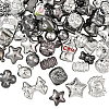 120G Electroplate Opaque Acrylic Beads OACR-SP0001-78A-1