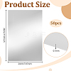 50 Sheets Tinfoil Paper Sheets for Craft Engraving DIY-PH0031-10A-4