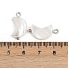 Natural Shell Moon Pendants X1-STAS-D378-37P-3