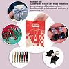 100Pcs Bowknot Printed Eco-Friendly Reusable Bags ABAG-SP0001-61A-D-6