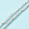 Electroplated Non-magnetic Synthetic Hematite Beads Strands G-G849-05S-1