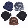 Computerized Embroidery Cloth Iron On/Sew On Patches AJEW-S076-009-1