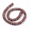 Natural Sesame Jasper/Kiwi Jasper Bead Strands G-O162-05-6x10mm-2