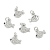 SHEGRACE Brass Micro Pave Cubic Zirconia Pendants XGRQ3D389-488P-2