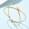304 Stainless Steel Cuff Bangles BJEW-L682-033G-1