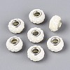 Opaque Resin European Beads RESI-T057-29M-1
