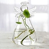 Angel Shape Glass Vase PW-WG63977-01-1