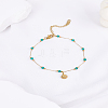 1Pc 316L Surgical Stainless Steel Anklets for Women AJEW-LP0006-74-3