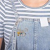 2Pcs Football Theme 304 Stainless Steel Brooches JEWB-YW00004-6