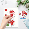 8 Sheets 8 Styles PVC Waterproof Wall Stickers DIY-WH0345-045-3