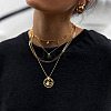 24Pcs 12 Style Zinc Alloy Kitten Open Back Bezel Pendants FIND-CW0001-05-6