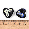 Handmade Millefiori Glass Beads LAMP-N024-43-4