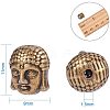 Tibetan Style Beads TIBEB-PH0004-18-3