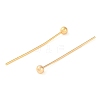 Brass Ball Head Pins KK-N254-49A-G-2