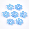 Opaque AS Plastic Bead Caps MACR-S365-06D-1