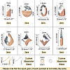 DIY Dangle Earring Making Kits DIY-OC0005-82-2