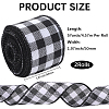 Imitation Burlap Ribbon DIY-WH20048-067B-2