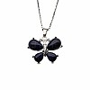 Crystal Butterfly Necklace Pendant Fashion Ornament Minimalist Pendant AM7436-1-1